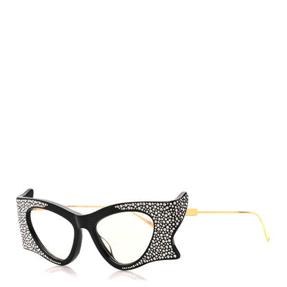Gucci Crystal Cateye Hollywood Forever Sunglasses GG1328S Black 1 of 9