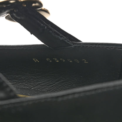 Chanel Patent Lambskin Mary Jane Flats 39 Black 7 of 8