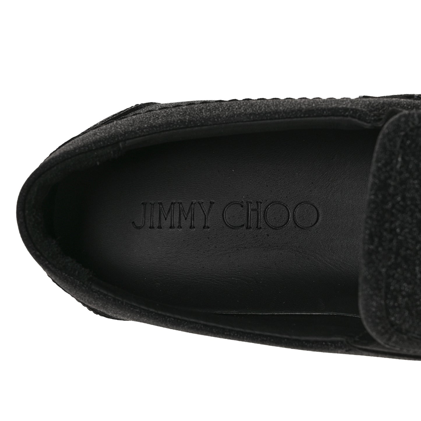 Fine Glitter Suede Mens Grove Sneakers 42 Black