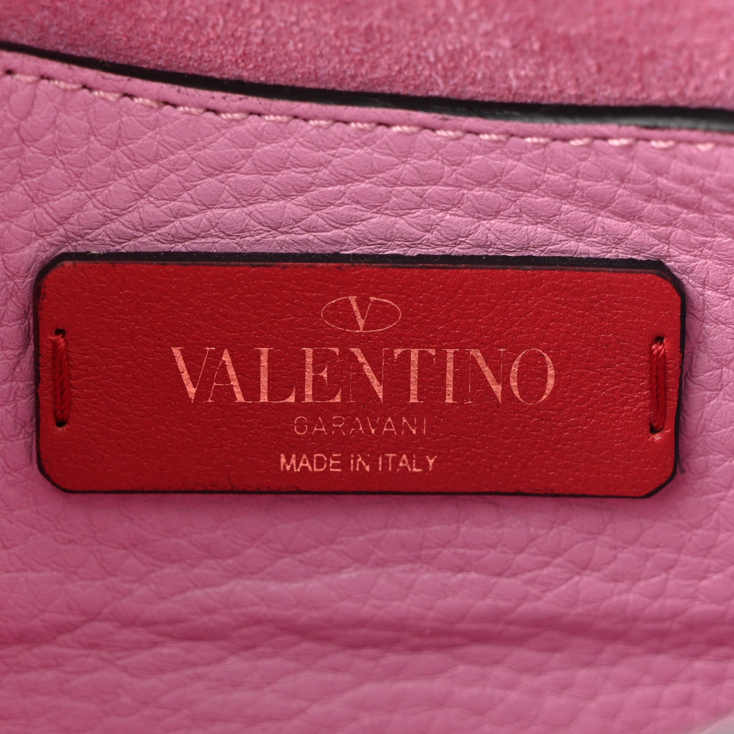 Valentino Garavani Pebbled Calfskin Mini Rockstud Crossbody Bag Giacinto 6 of 12