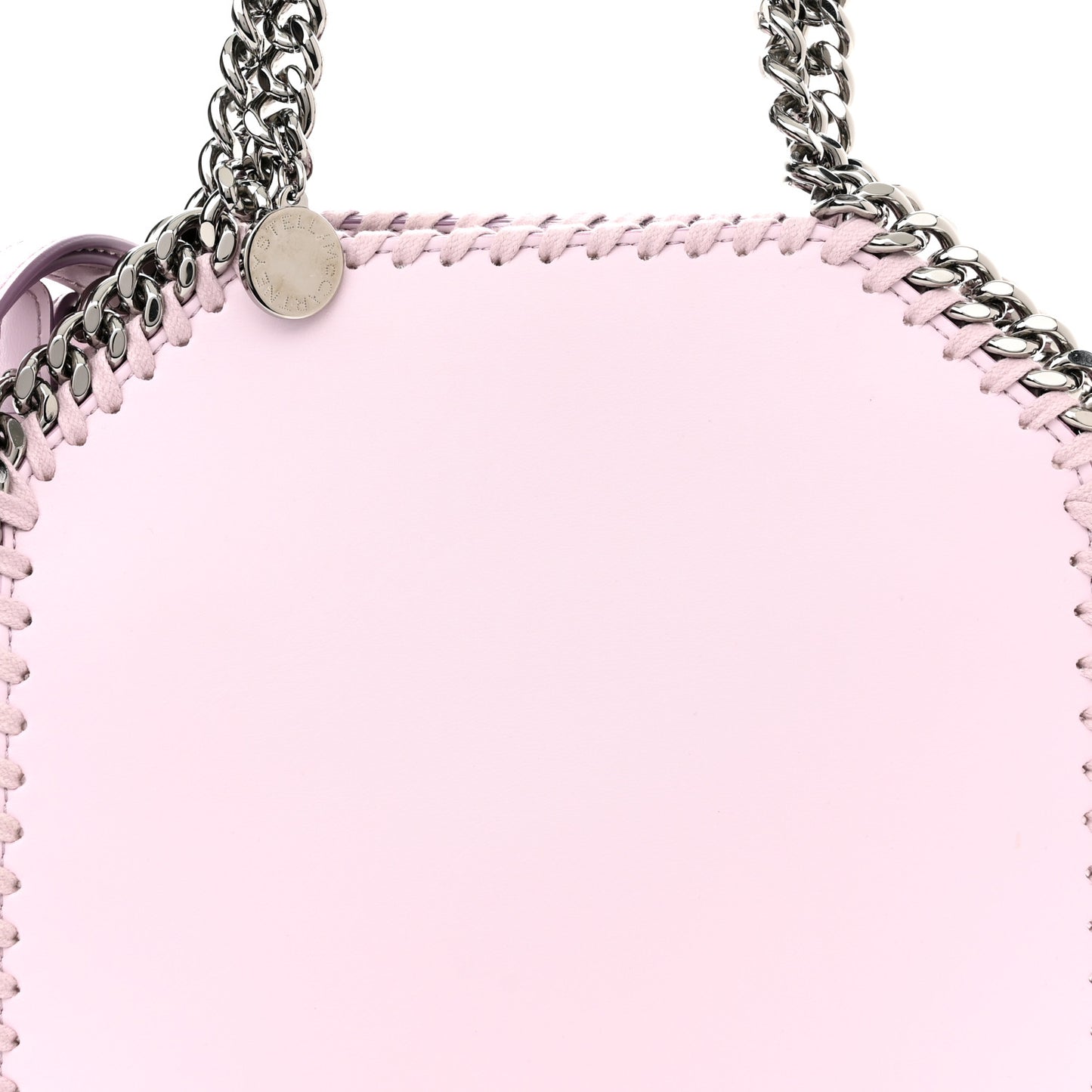 ; STELLA MCCARTNEY Eco Alter Nappa Mini Falabella Box Top Handle Bag Pink