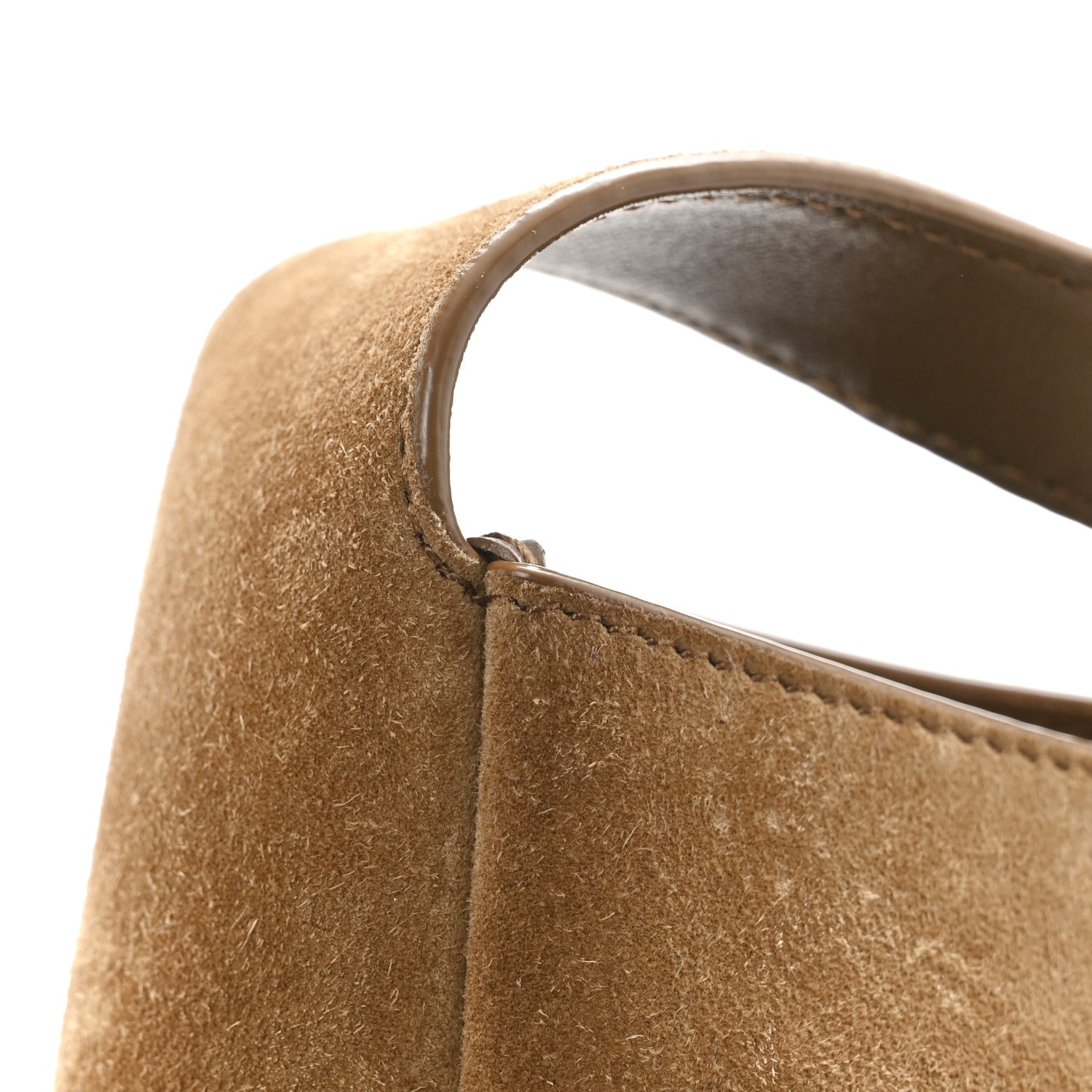 Saint Laurent Suede Baby Le 5 A 7 Hobo Golden Leaf Golden Leaf 12 of 13