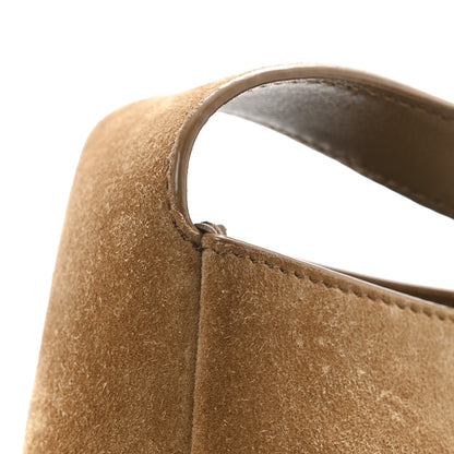 Saint Laurent Suede Baby Le 5 A 7 Hobo Golden Leaf Golden Leaf 12 of 13