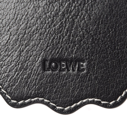 Loewe Calfskin Bat Charm Key Holder Black 3 of 3