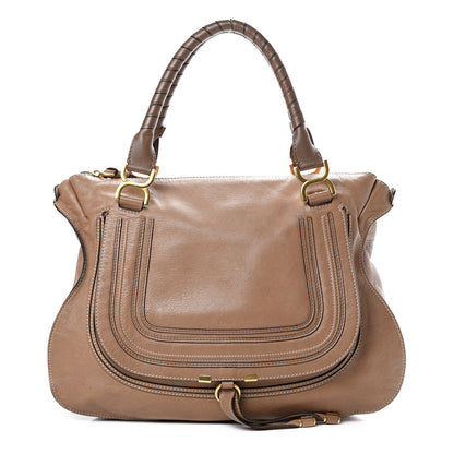 Chloe Calfskin Large Marcie Satchel Nut 1 of 24