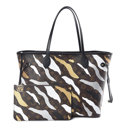 Louis Vuitton X LOL Monogram Neverfull MM Gold Silver 1 of 10