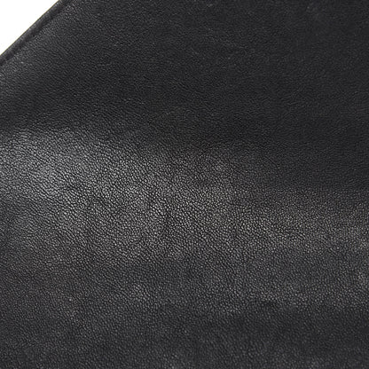 Saint Laurent Sheepskin Matelasse Chevron Monogram Medium College Bag Black 14 of 15
