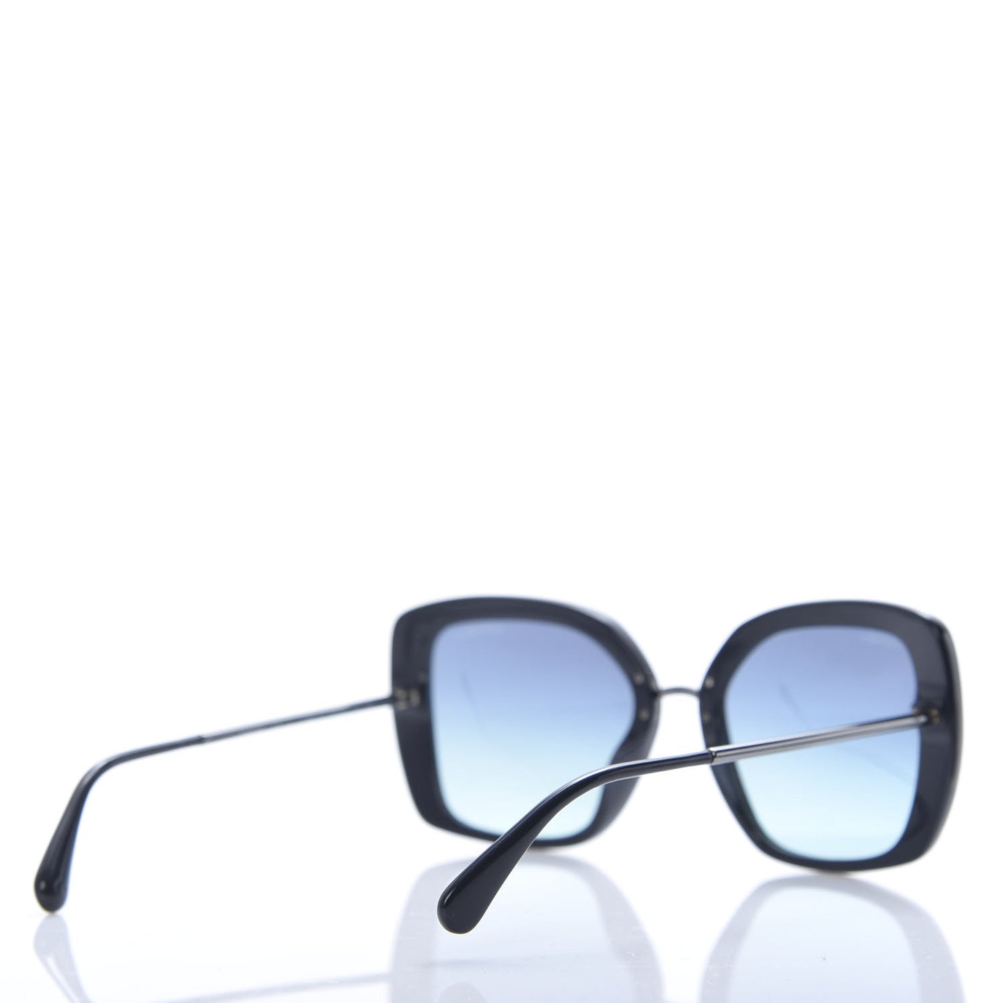 Acetate Sunglasses 5401-A Black Blue