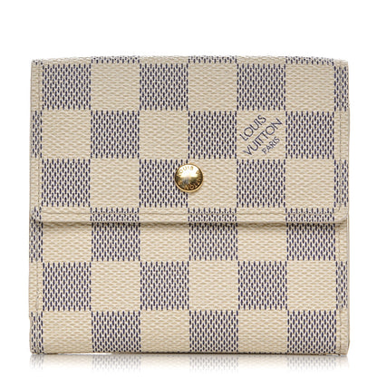 Louis Vuitton Damier Azur Elise Wallet 1 of 6