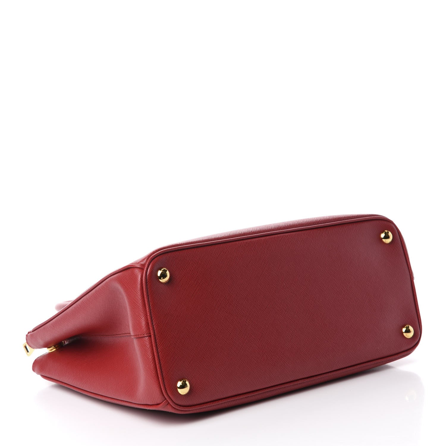 Prada Saffiano Medium Galleria Double Zip Tote Fuoco 4 of 10