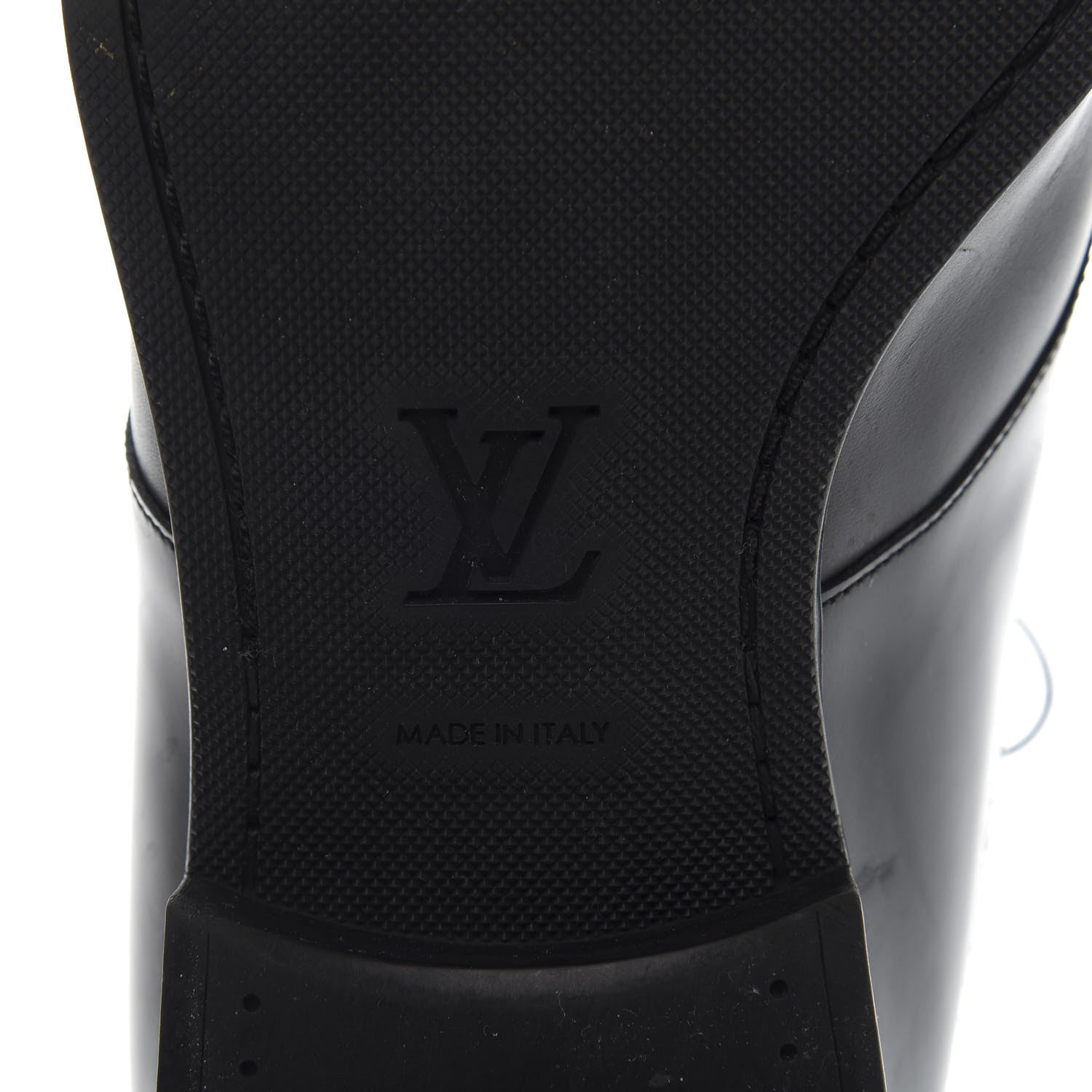Louis Vuitton Mens Calfskin Oxfords 7.5 Black 7 of 14