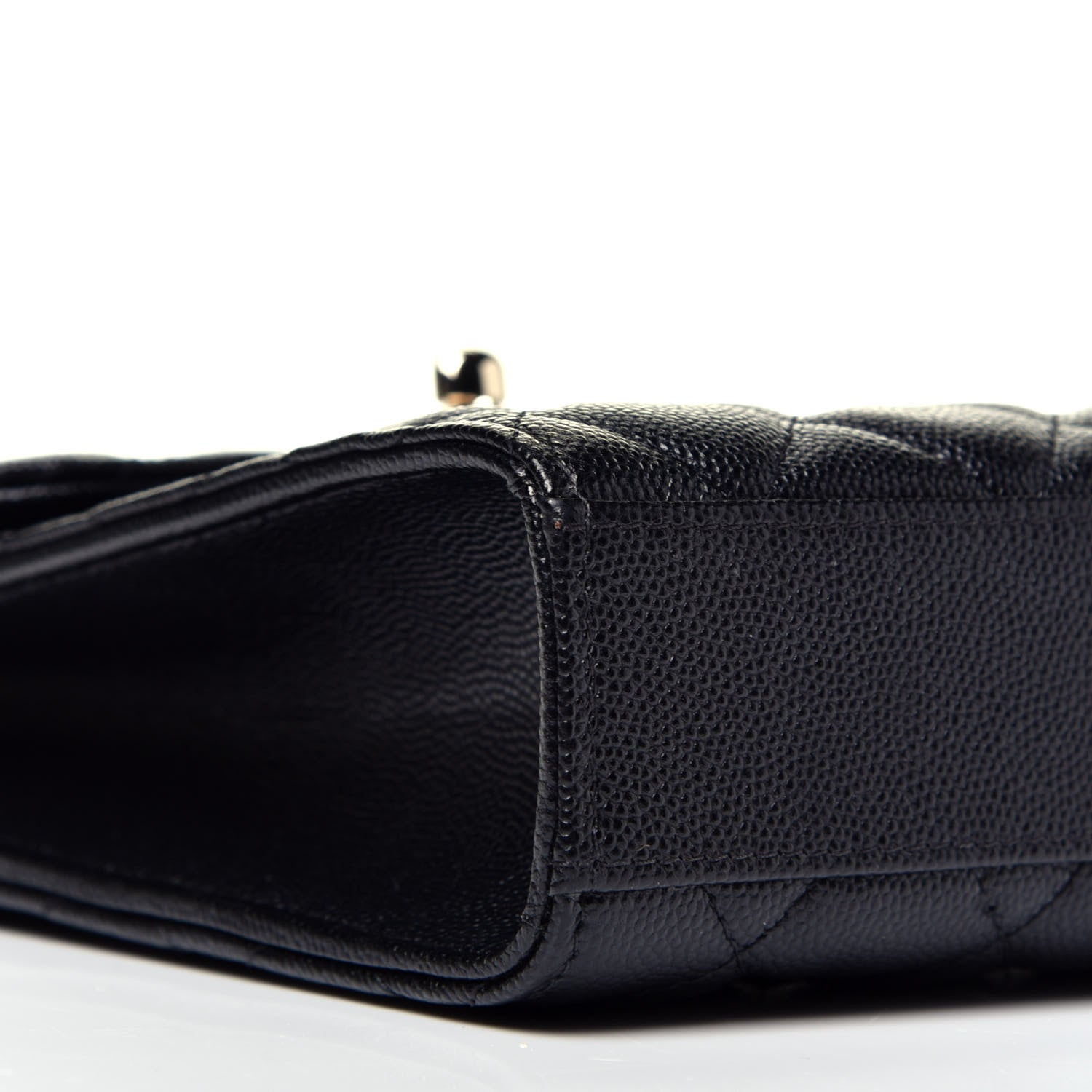 Chanel Caviar Quilted Classic Phone Holder Black 9 of 10