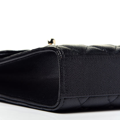 Chanel Caviar Quilted Classic Phone Holder Black 9 of 10