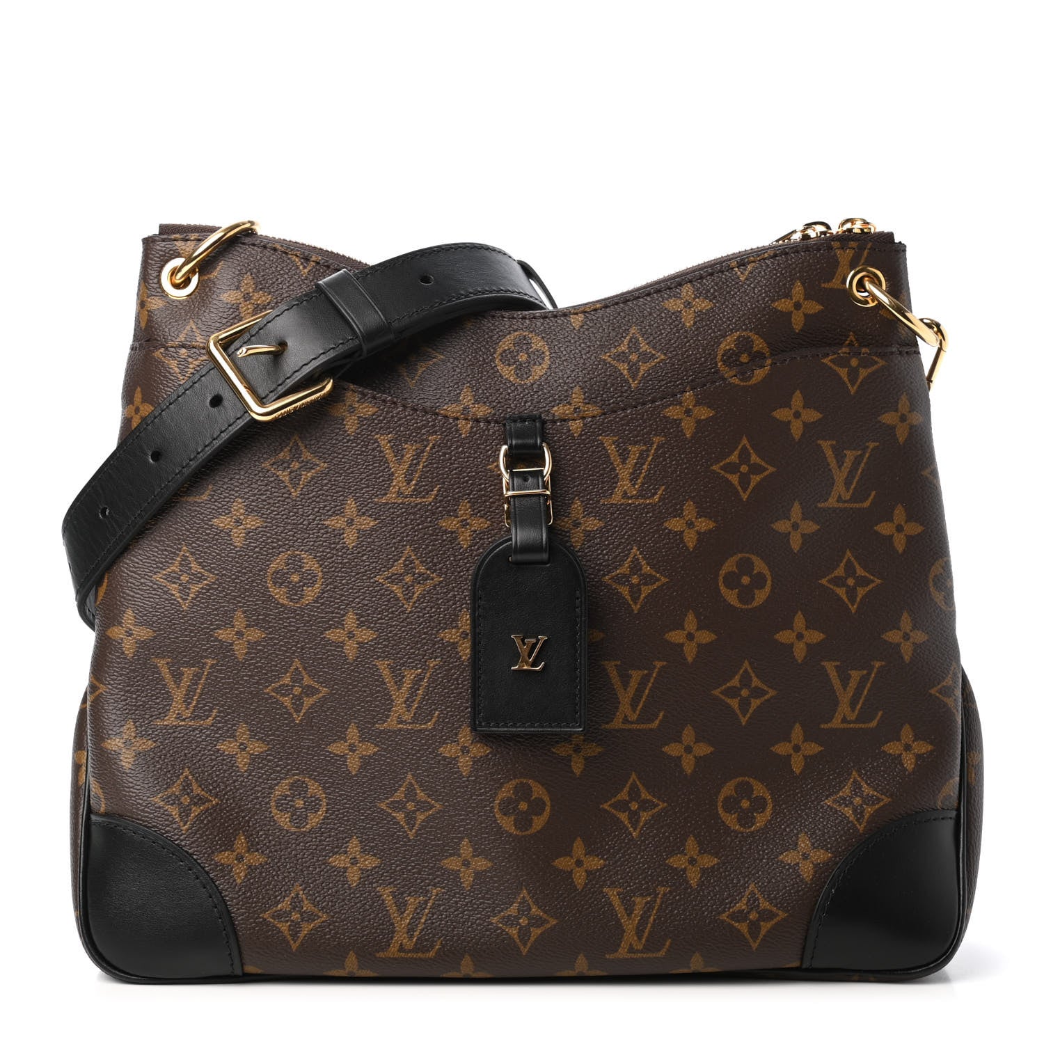 Louis Vuitton Monogram Odeon MM Black 1 of 4