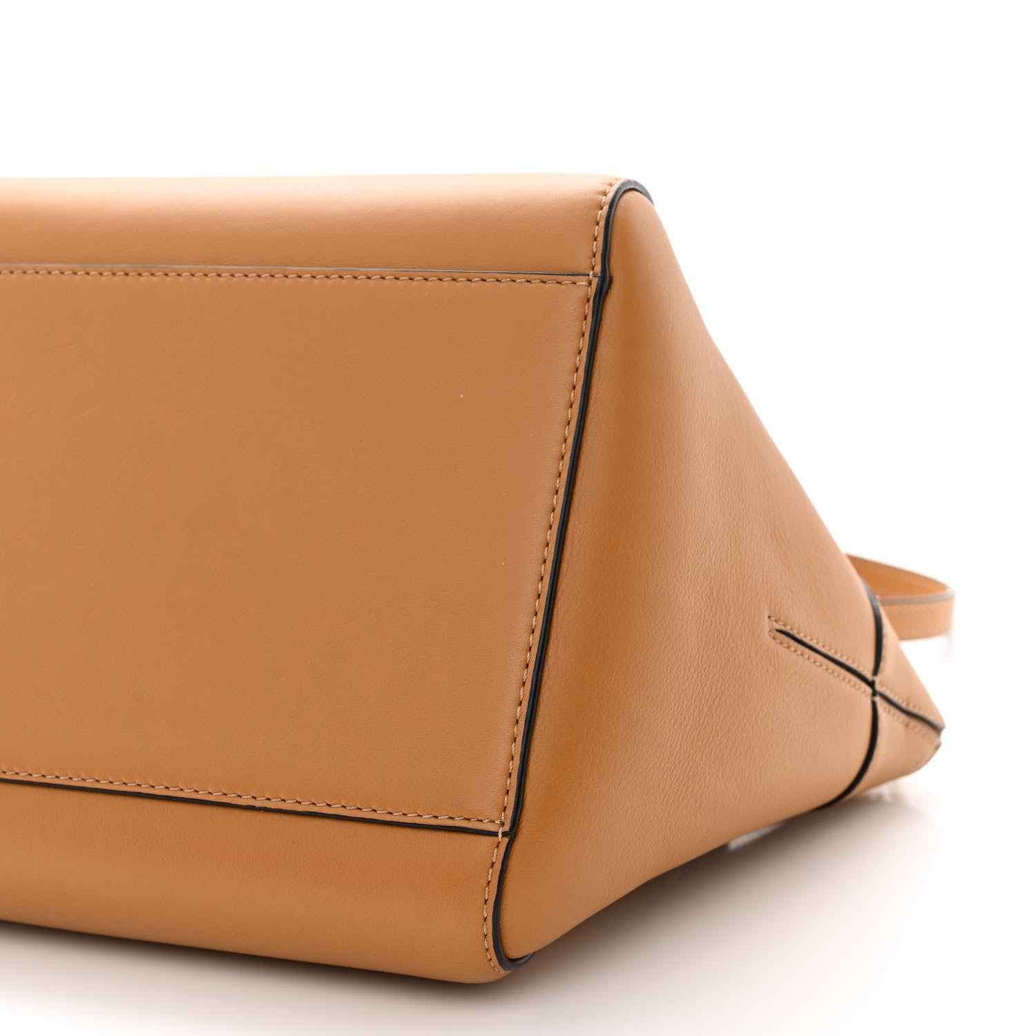 Loewe Calfskin Small Hammock Nugget Shoulder Bag Light Caramel 10 of 14