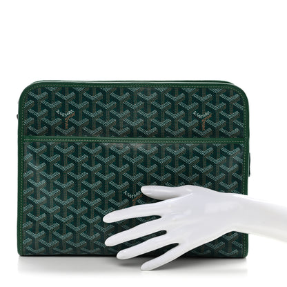 Goyard Goyardine Jouvence Toiletry Pouch Green 3 of 10