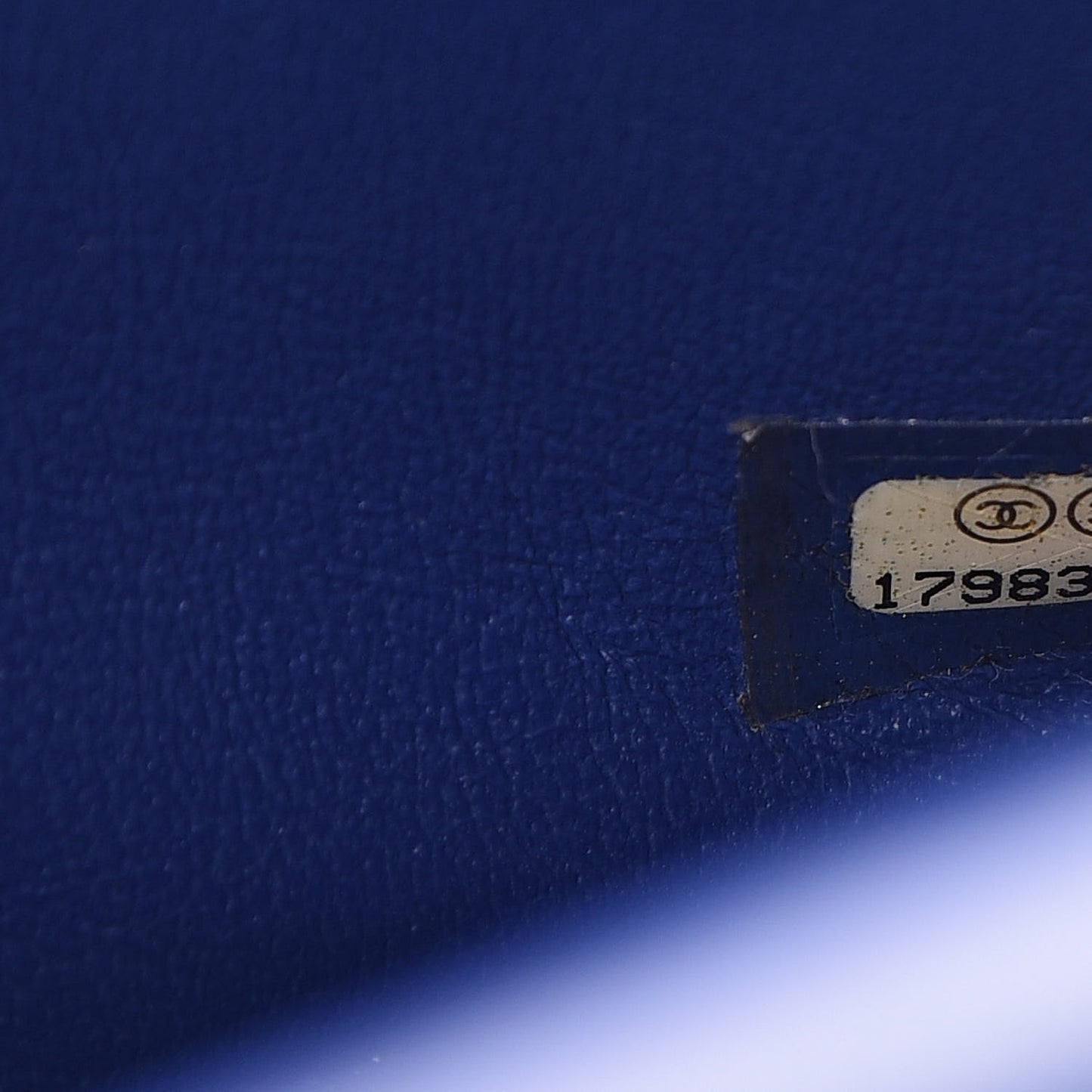 Lambskin Quilted Mini Rectangular Flap Royal Blue