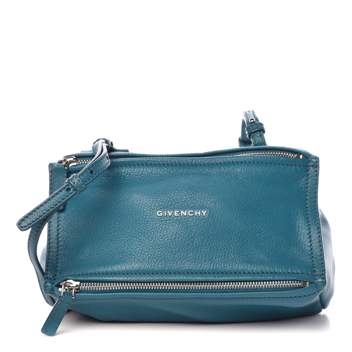 Sugar Goatskin Mini Pandora Medium Blue