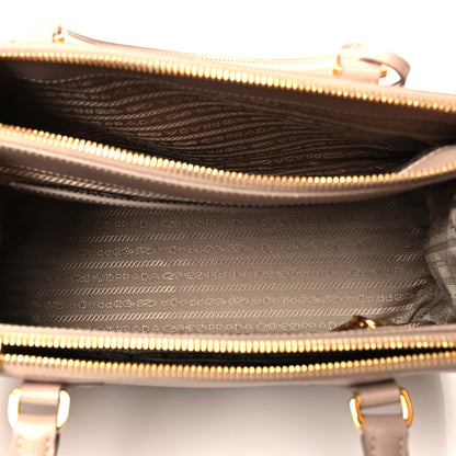 Prada Saffiano Small Galleria Double Zip Tote Sabbia 5 of 13