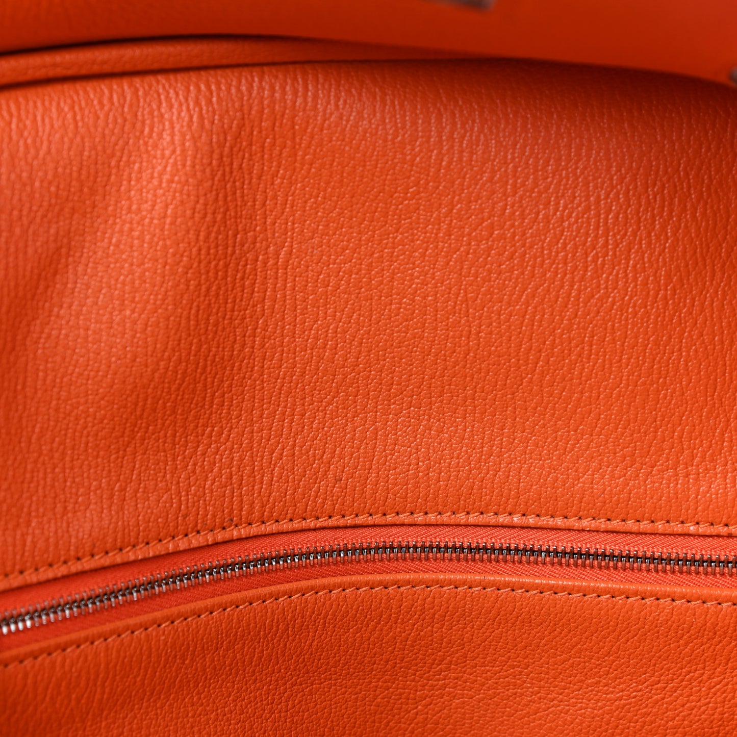 Taurillon Clemence Birkin 40 Orange
