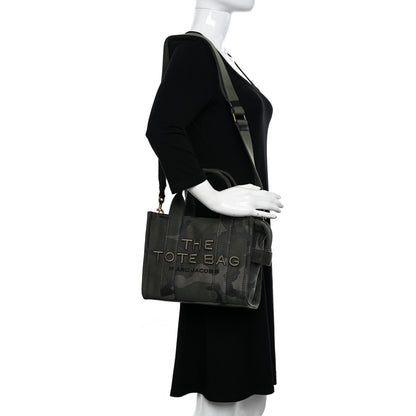 Marc Jacobs Canvas Camouflage Small The Tote Bag Khaki 2 of 13