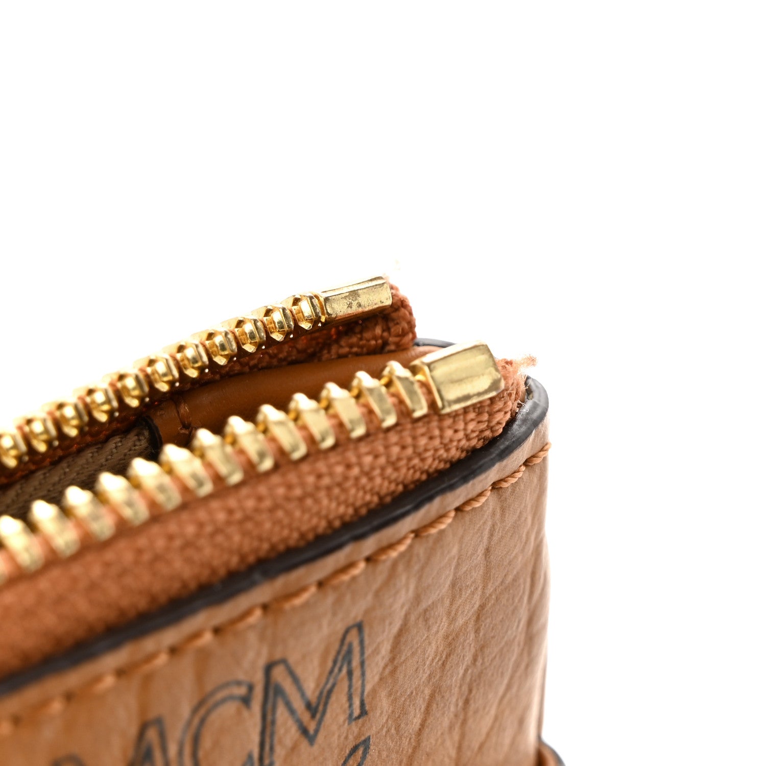 MCM Visetos Original Medium Pouch Cognac 11 of 11