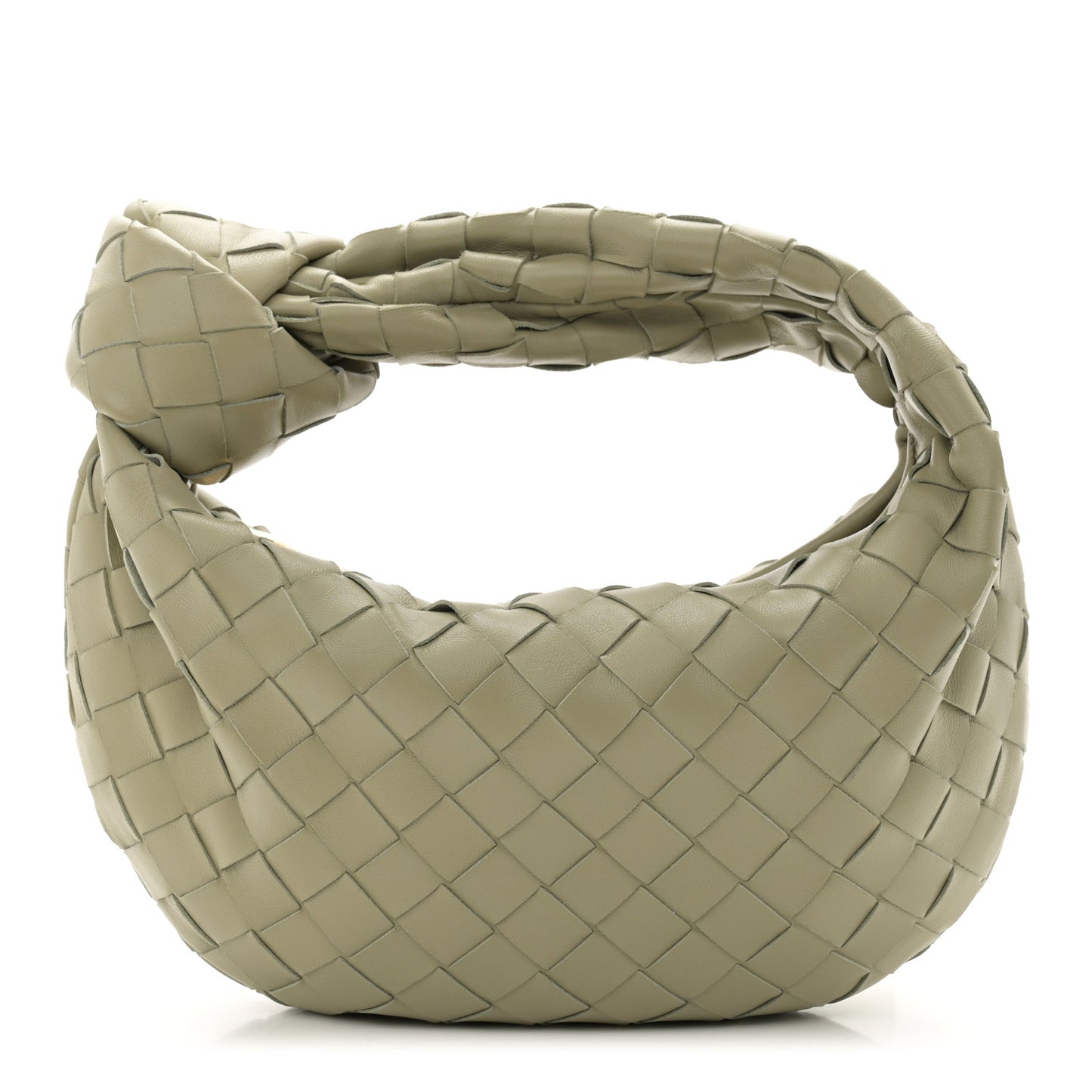 Nappa Intrecciato Mini Jodie Travertine