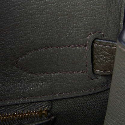Hermes Togo Birkin 30 Vert De Gris 17 of 30