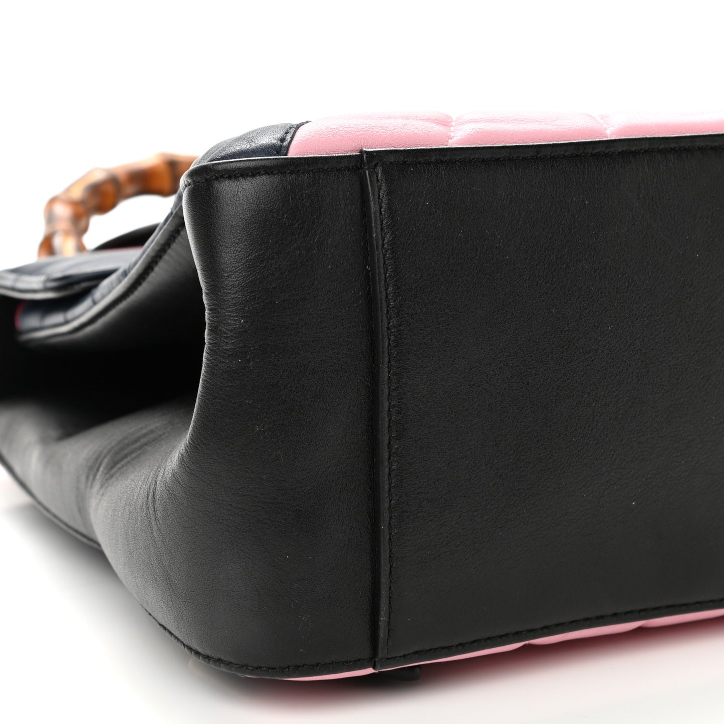 Calfskin Bamboo Trapuntata Queen Margaret Backpack Blue Agata Hibiscus Red Mystic White Sugar Pink