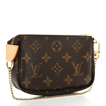Louis Vuitton Monogram Mini Pochette Accessories 3 of 8