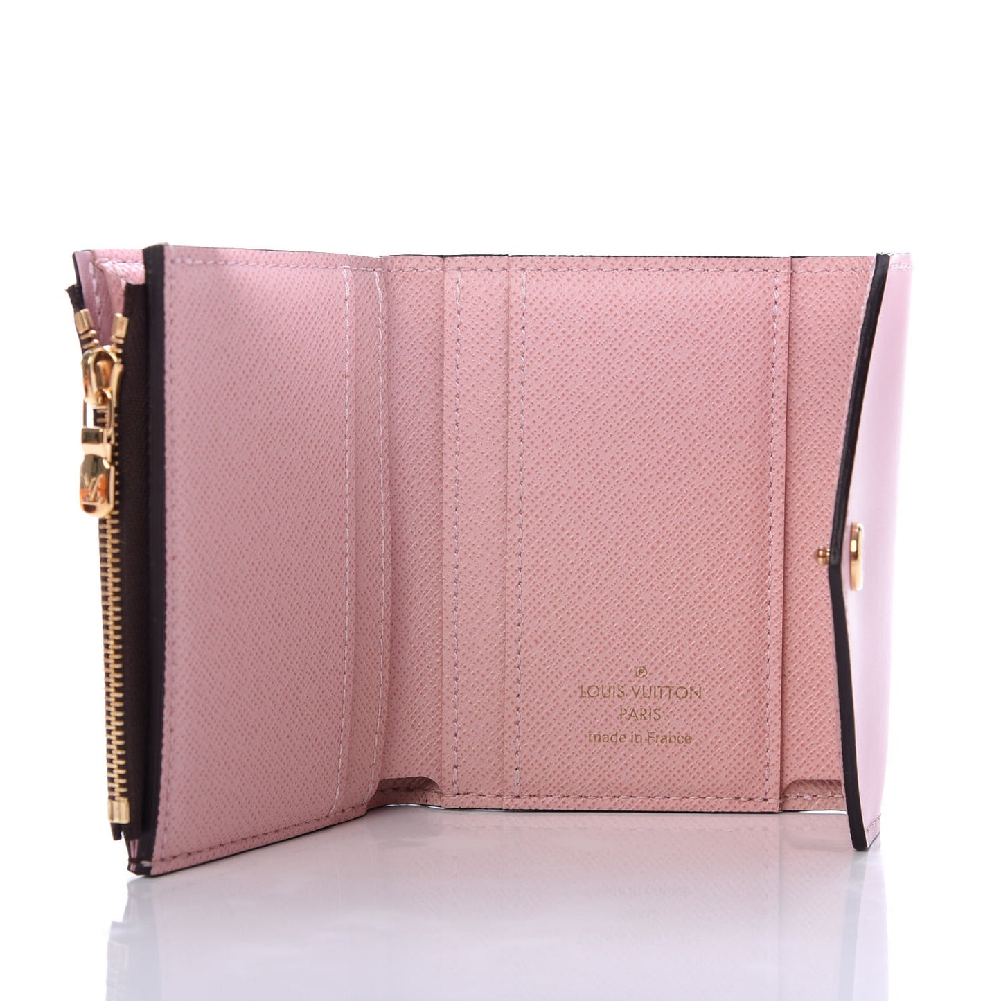 Monogram Zoe Wallet Rose Ballerine