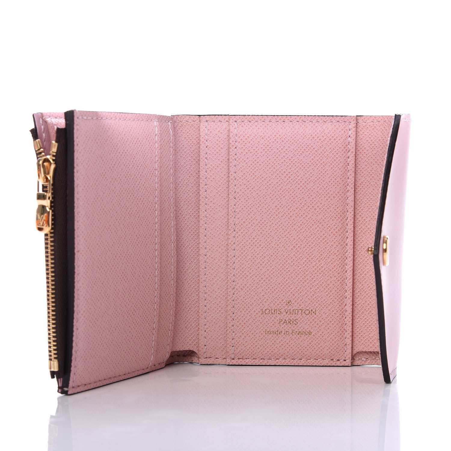Louis Vuitton Monogram Zoe Wallet Rose Ballerine 5 of 8