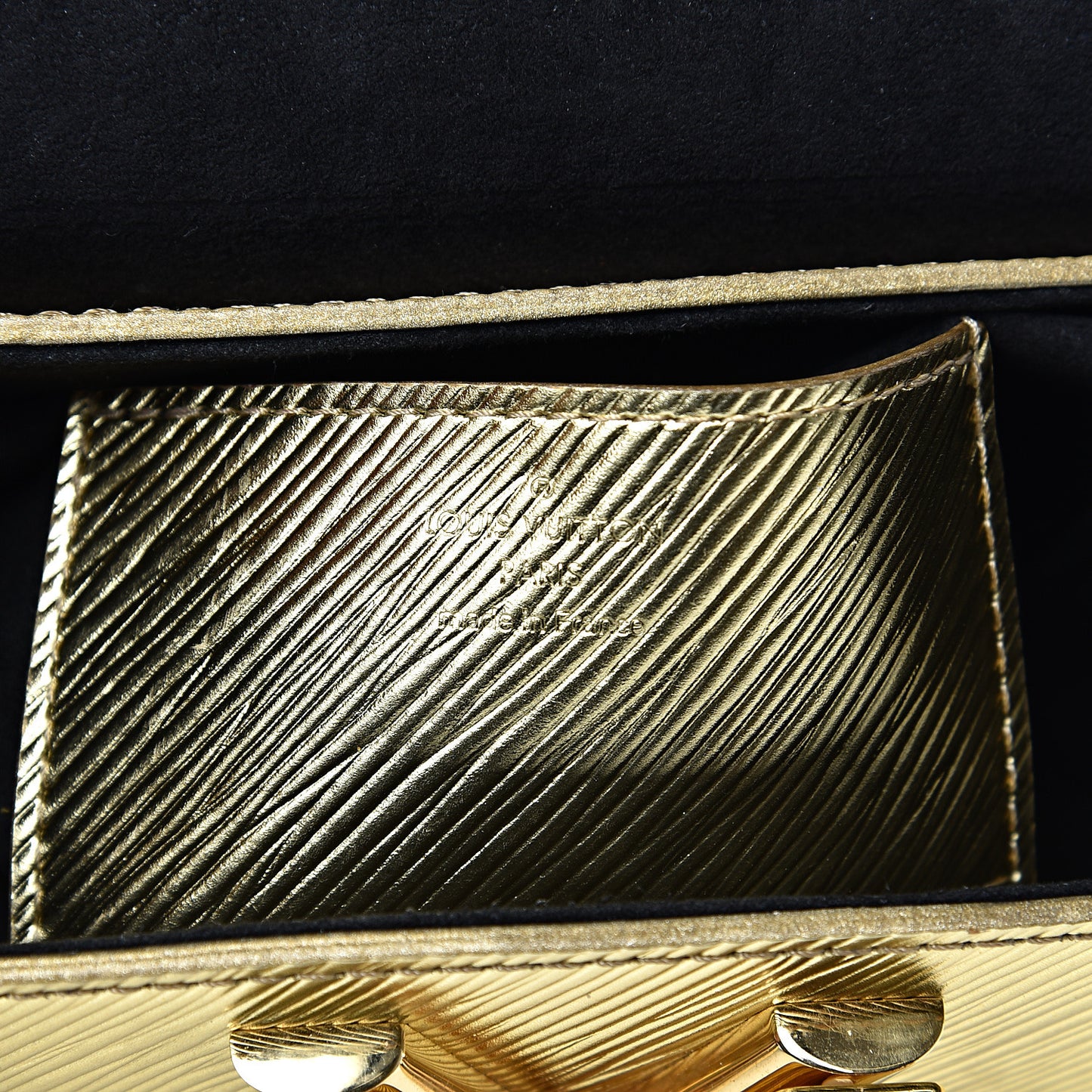 Epi Twist Shoulder Bag PM Gold