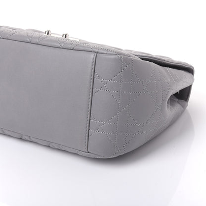 Christian Dior Lambskin Cannage Large Miss Dior Flap Grey 6 of 8