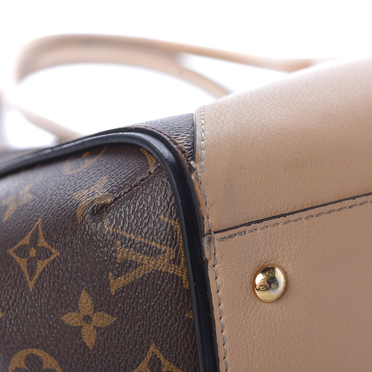 Calfskin Monogram Kimono Tote Dune