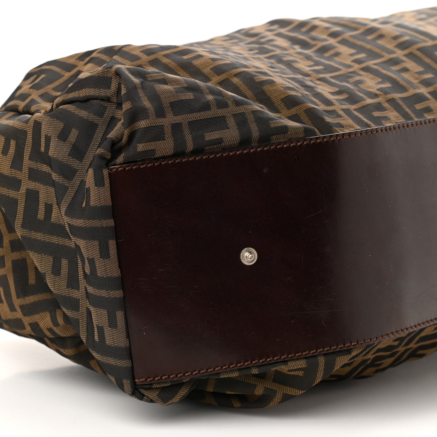 Fendi Zucca Travel Tote Tobacco 10 of 11