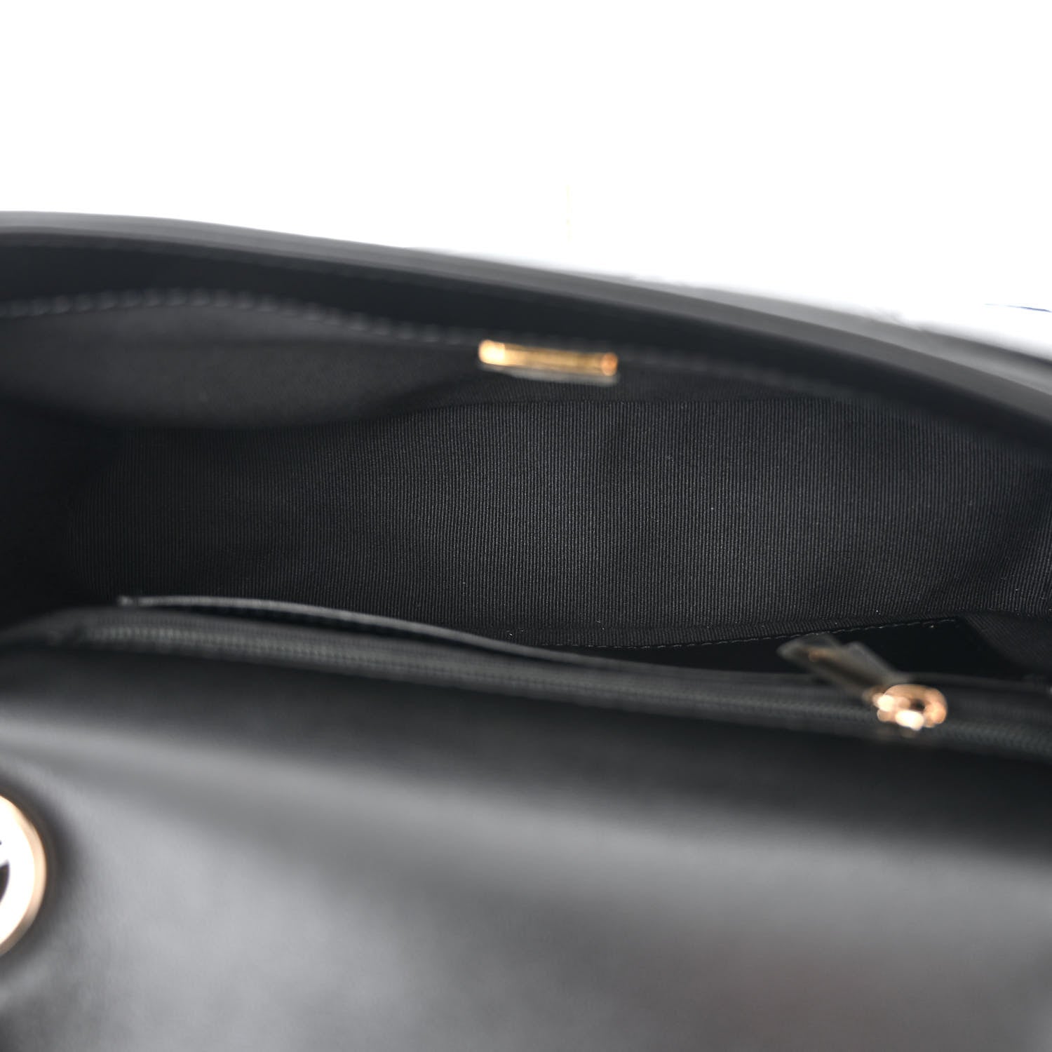 Chanel Lambskin Quilted Patent Calfskin Flap Black 5 of 11