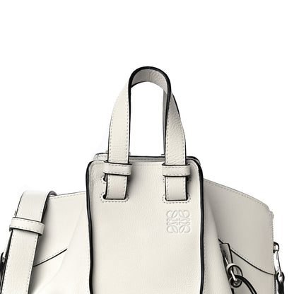 Loewe Grained Calfskin Small Hammock Shoulder Bag Soft White 9 of 19