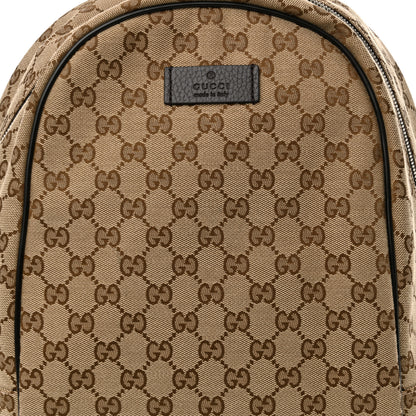 Gucci Monogram Travel Backpack Dark Brown 8 of 11