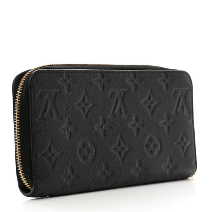 Louis Vuitton LOUIS VUITTON Empreinte Zippy Wallet Black 3 of 7