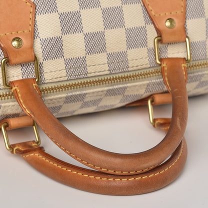 Louis Vuitton Damier Azur Speedy 30 8 of 16