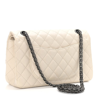 Chanel Aged Calfskin Quilted 2.55 Reissue 225 Flap White 3 of 11