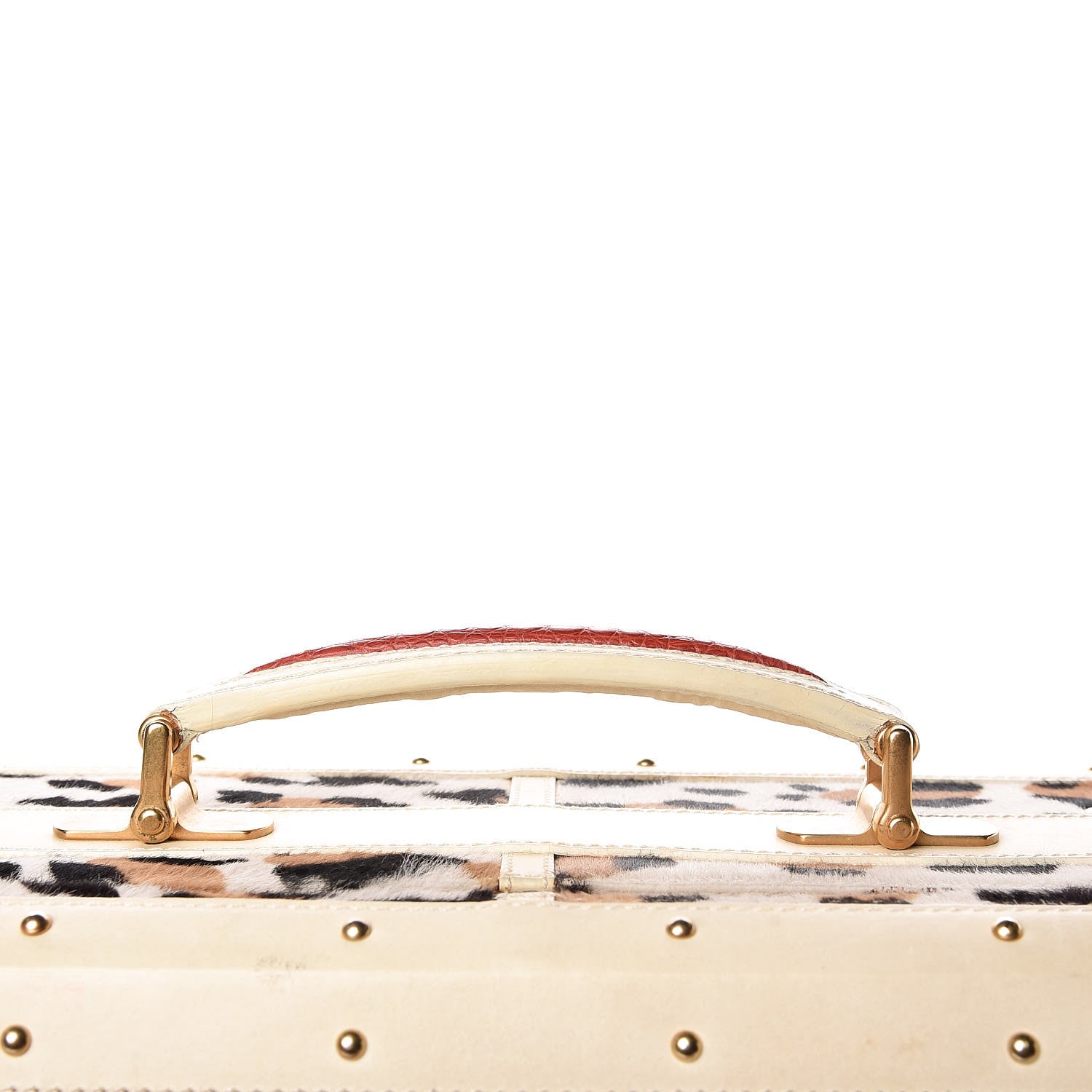 Valentino Garavani Calf Hair Leopard Print Rolling Luggage 24 of 34