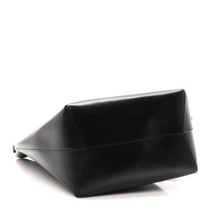 Mansur Gavriel Vegetable Tanned Calfskin Bucket Bag Black Flamma 5 of 10