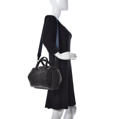 Alexander Wang Pebbled Lambskin Rockie Black Nickel Hardware 2 of 8