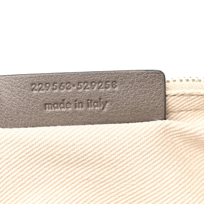 Saint Laurent Calfskin Canvas Large Muse Two Grey 7 of 10