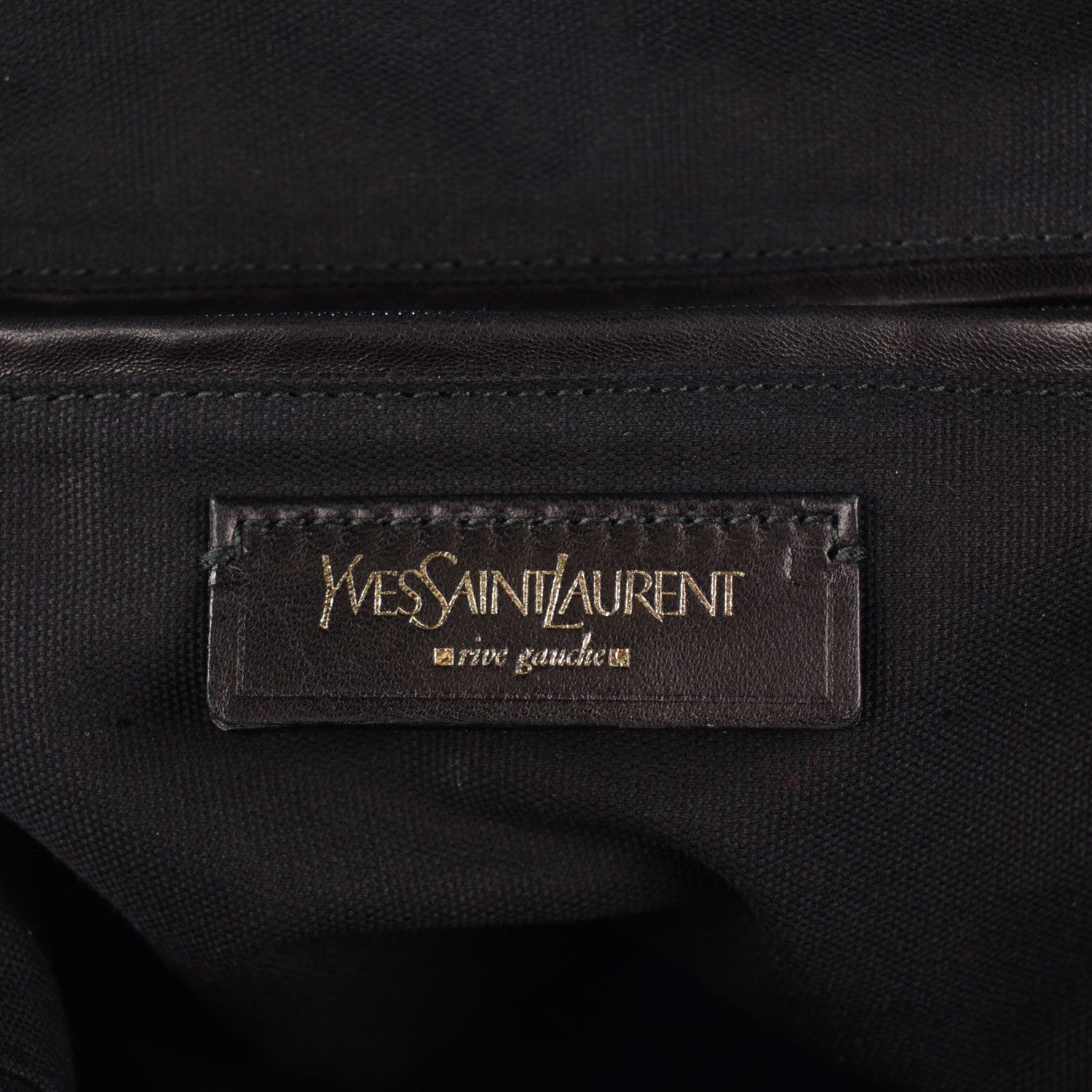 Saint Laurent Pebbled Lambskin Medium Easy Sac Navy Blue 6 of 7