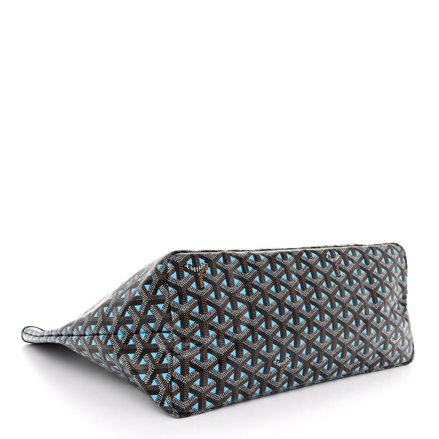 Goyard Goyardine Saint Louis Claire Voie PM Black Blue 4 of 10
