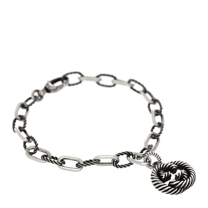 Gucci Sterling Silver GG Mariner Link Bracelet 1 of 3