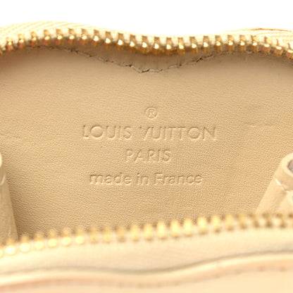 Louis Vuitton Vernis Heart Coin Purse Blanc Corail 4 of 9